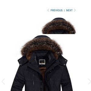 Women’s winter parka jacket
